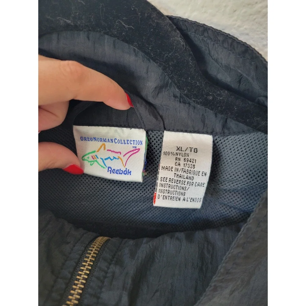 Vintage Reebok x Greg Norman Collection Half Zip Windbreaker – Men's XL